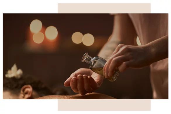 masaz horucim olejom